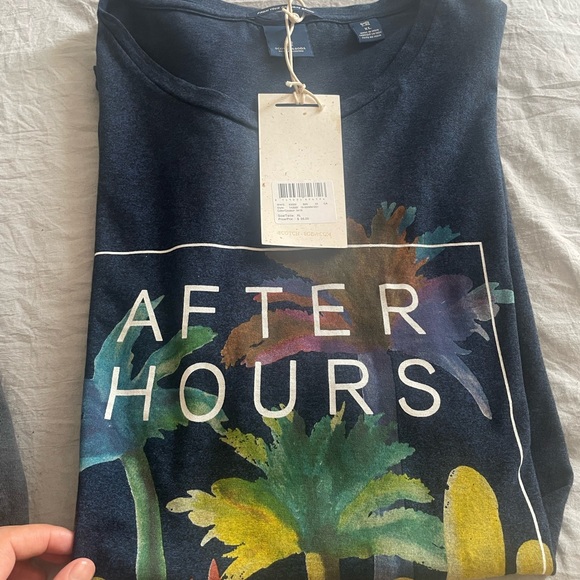 Scotch & Soda After Hours Graphic T-shirt - Picture 2 of 5